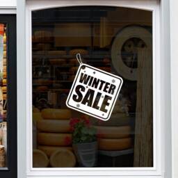 Winter Sale Shop Window Sticker Vinyl Decal Retail Display - thumbnail 2