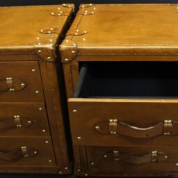 Vintage English Style Nightstands, Handmade Bedroom Furniture, Bespoke Sizing Available - thumbnail 4
