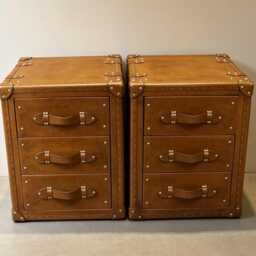 Vintage English Style Nightstands, Handmade Bedroom Furniture, Bespoke Sizing Available - thumbnail 2