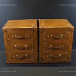 Vintage English Style Nightstands, Handmade Bedroom Furniture, Bespoke Sizing Available - thumbnail 3
