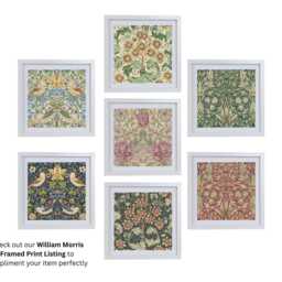 Handmade William Morris Cushion With Filler Various Sizes Made in UK - thumbnail 4