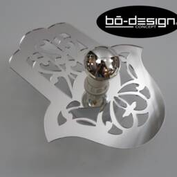 Main Of Fatima, Oriental Luminaire, Wall Lamp, 50 Or 70 cm Mirror, 60 W 220 Volts, Fatima Hand Hamsa - thumbnail 2