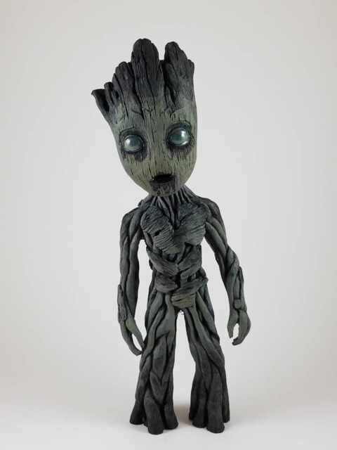 Life Size Baby Groot Sculpture 9.5 - image 1