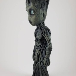 Life Size Baby Groot Sculpture 9.5 - thumbnail 3