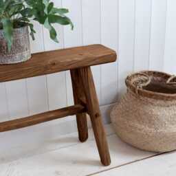 Reclaimed Wooden Bench - Rustic Driftwood Timber - Ben Simpson Furniture - thumbnail 2