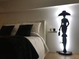 Italian Handmade Silhouette Wall Lamp Led Woman Design