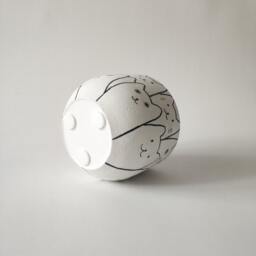 Handmade Cat Concrete Succulent Planter, Minimalist Decor - thumbnail 3