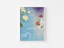 Funky Fantasy Blooms 002 Print - Maximalist Gradient, Abstract Postmodern, Flowers Floral, Trendy Dreamlike Art, 2022 Trends, Home Poster - thumbnail 1
