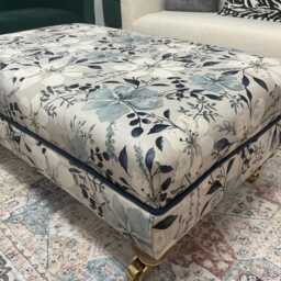Florence Coffee Table, Footstool, Pouffe Handmade To Perfection Limited Edition - thumbnail 2