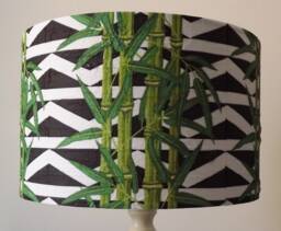 Bamboo Pattern Lampshade Japanese Style