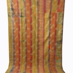 Rversible Vintage Kantha Quilt Cotton Sticth Bedspread Throw Handmade Indian Blanket - thumbnail 3