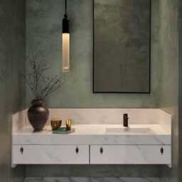 Handmade Rectangular Brass Mirror Vanity Or Bathroom Wall Decor - thumbnail 3