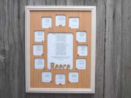 School Years Picture Frame K-12 Grade Personalized With Name, 11x14 White - K Thru 12 Days Frame - thumbnail 1