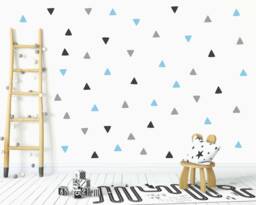 Hand Drawn Triangle Wall Stickers Geometric Nursery Decor - thumbnail 1