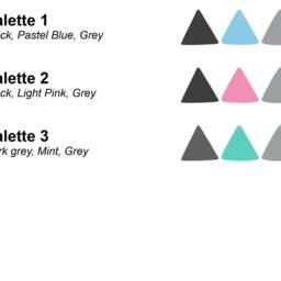 Hand Drawn Triangle Wall Stickers Geometric Nursery Decor - thumbnail 2