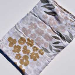 Floral Swaddle Blanket - Flower Muslin Baby - thumbnail 4