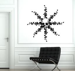 Skull Wall Decal - Edgy Vinyl Sticker For Teen Room, Boys' Gamer Space, Gothic Home Decor, Alternative Art 2094Di - thumbnail 1