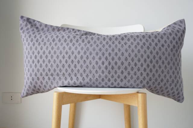 Bohemian Dot Block Print Mudcloth Hmong Pillow Case - image 1