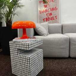 End Table. Bedside Coffee Tiled Handmade - thumbnail 4