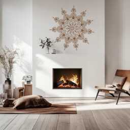 Mandala Symbol Vinyl Decal - Master Bedroom & Meditation Wall Art