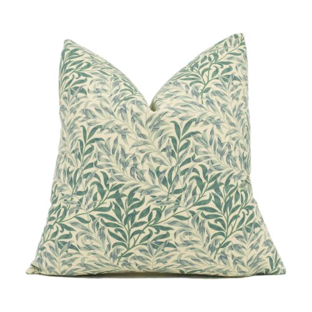 William Morris - Willow Boughs Minor Forest/Biscuit Classic Spring Cushion Cover Handmade Throw Pillow Designer Home D??cor - image 1
