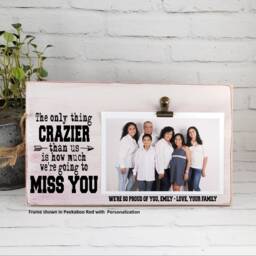 Going Away Gift, We Will Miss You Personalized Picture Frame, Boss Leaving Best Friend Custom Coworker Colleague Goodbye Gift - thumbnail 2