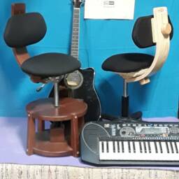 Ergonomic Musical Chair, Natural, Music Chair For Back Pain Relief, Furniture. Made in Ecc - thumbnail 4