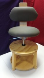 Ergonomic Musical Chair, Natural, Music Chair For Back Pain Relief, Furniture. Made in Ecc