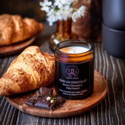 Pain Au Chocolat Scented Soy Candle - 150G Cozy Bakery Scent - thumbnail 2