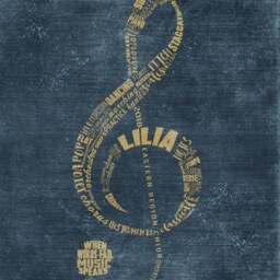 Music Teacher Gift - Musician Gift- Personalized Treble Clef Artwork Band Gifts Chorus Orchestra Last Minute Christmas Gifts - thumbnail 2