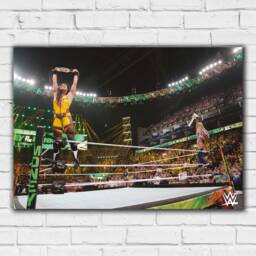 Wwe Print - Mitb Liv-Morgan & Raquel Rodriguez Win Poster Wrestling Wall Art - thumbnail 2