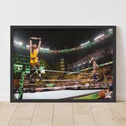 Wwe Print - Mitb Liv-Morgan & Raquel Rodriguez Win Poster Wrestling Wall Art - thumbnail 1