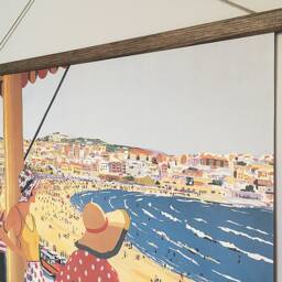 Australia Vintage Travel Poster With Wooden Hangers - thumbnail 3