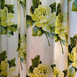 "Custom Made Curtains-Roman Blinds - ""Designers Guild Charlottenberg - Chartreuse" - thumbnail 4