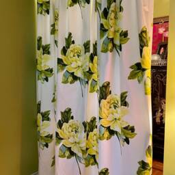 "Custom Made Curtains-Roman Blinds - ""Designers Guild Charlottenberg - Chartreuse" - thumbnail 3