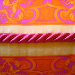 Angela Pillow - Pink/Yellow/Gold - thumbnail 3