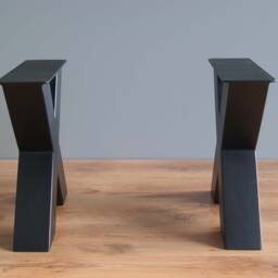 x Shape Bench Legs - Set Of 2 - Coffee Table Pieds De Tischbeine High Quality - thumbnail 2