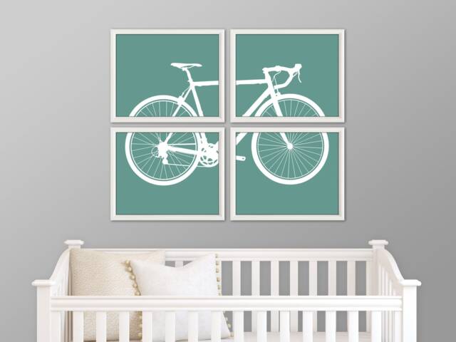 Bicycle Wall Art - Bicycle Art Print, Wall Decor, Bike Decor - image 1