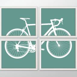 Bicycle Wall Art - Bicycle Art Print, Wall Decor, Bike Decor - thumbnail 3