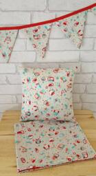Owl Nursery Decor~Owl Bunting~Owl Cushion~Owl Baby Blanket~Nursery Decoration Set~Playroom Decor~Unisex Room~Nursery Bedding~Owl Decor