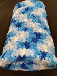 Super Soft Crochet Baby Boy Blanket