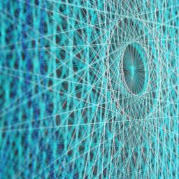 Sacred Geaometry String Art Universe New Wall Decor Mandala Home Pictures Cosmos Illustration Hanging Spiritual Zen - thumbnail 3