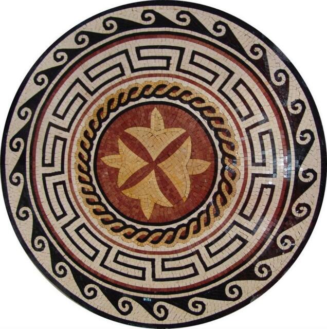 Round Greco-Roman Mosaic - Aelia Ii