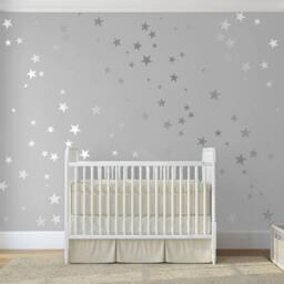 Gold Confetti Stars, Star Wall Stickers, Decal, Star Gold Decals, Decal, Confetti Decal - thumbnail 2