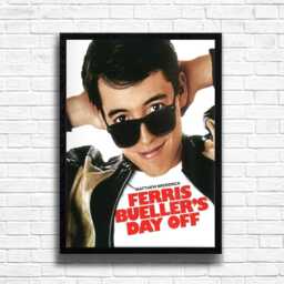 Ferris Bueller's Day Off Print Vintage 80S Movie Poster, Home Decor - A3 A4 A5 - thumbnail 3