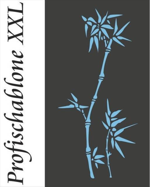 Wall Stencils, Painting Decorative Wall Decoration, Stencils - Bamboo - 30 X 15 cm & Other Sizes