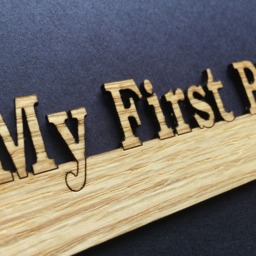 My First Picture Frame - 5x7 Holds 4x6 Photo- Ultrasound Picture, Newborn Photo, Frame, Gift, Gift For - thumbnail 3