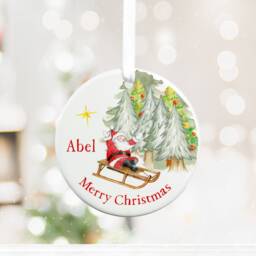 Christmas Decoration With Father Ideal For Grandchildren - thumbnail 2