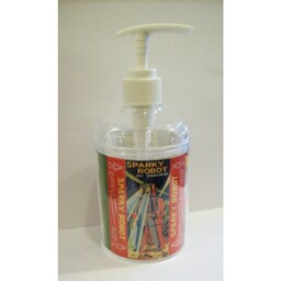 Retro Robot Soap Dispenser Vintage 1950S Outer Space Tin Toy Bathroom Kitsch - thumbnail 3