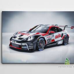 Porsche 911 Canvas Art Print Picture Racing Sports Cars Framed Wall Decor -E336 - thumbnail 2